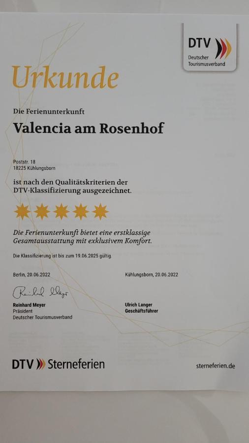 Fewo Valencia Am Rosenhof - 5 Sterne Dtv Ostseebad Kühlungsborn 외부 사진